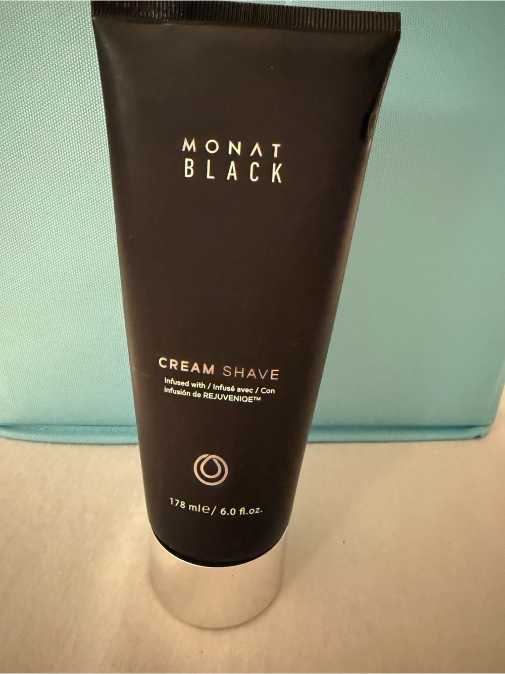 Authentic MONAT Black Cream Shave — Black Manscaping Smooth Shave Healthy Skin